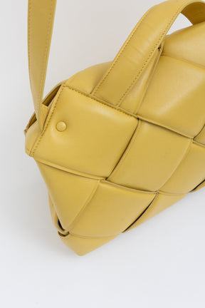Intreccio Padded Top Handle Shoulder Bag