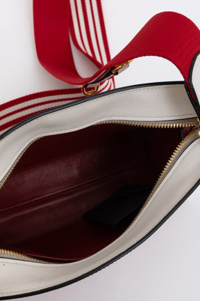 Lip Print Esplanade Shoulder Bag