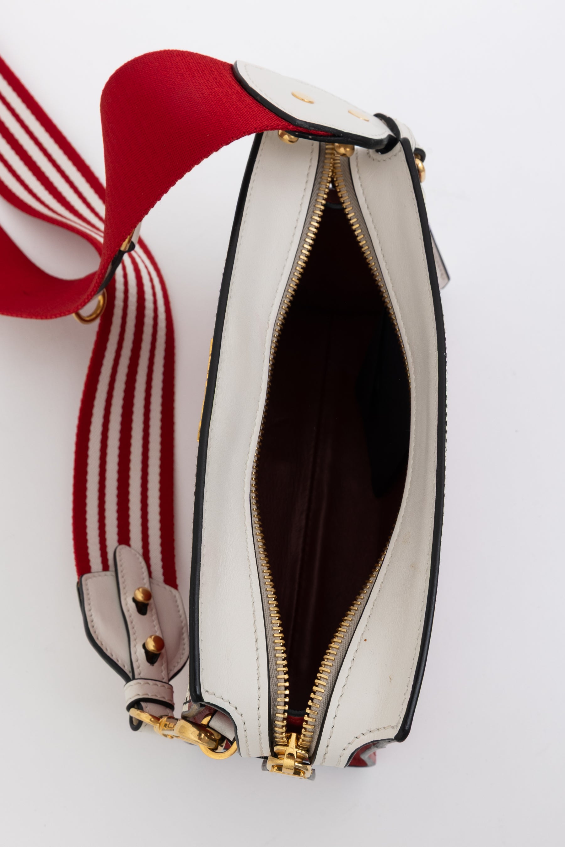 Lip Print Esplanade Shoulder Bag