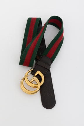 Web Accent Double G Belt