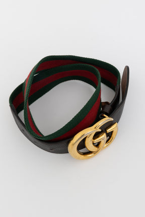 Web Accent Double G Belt