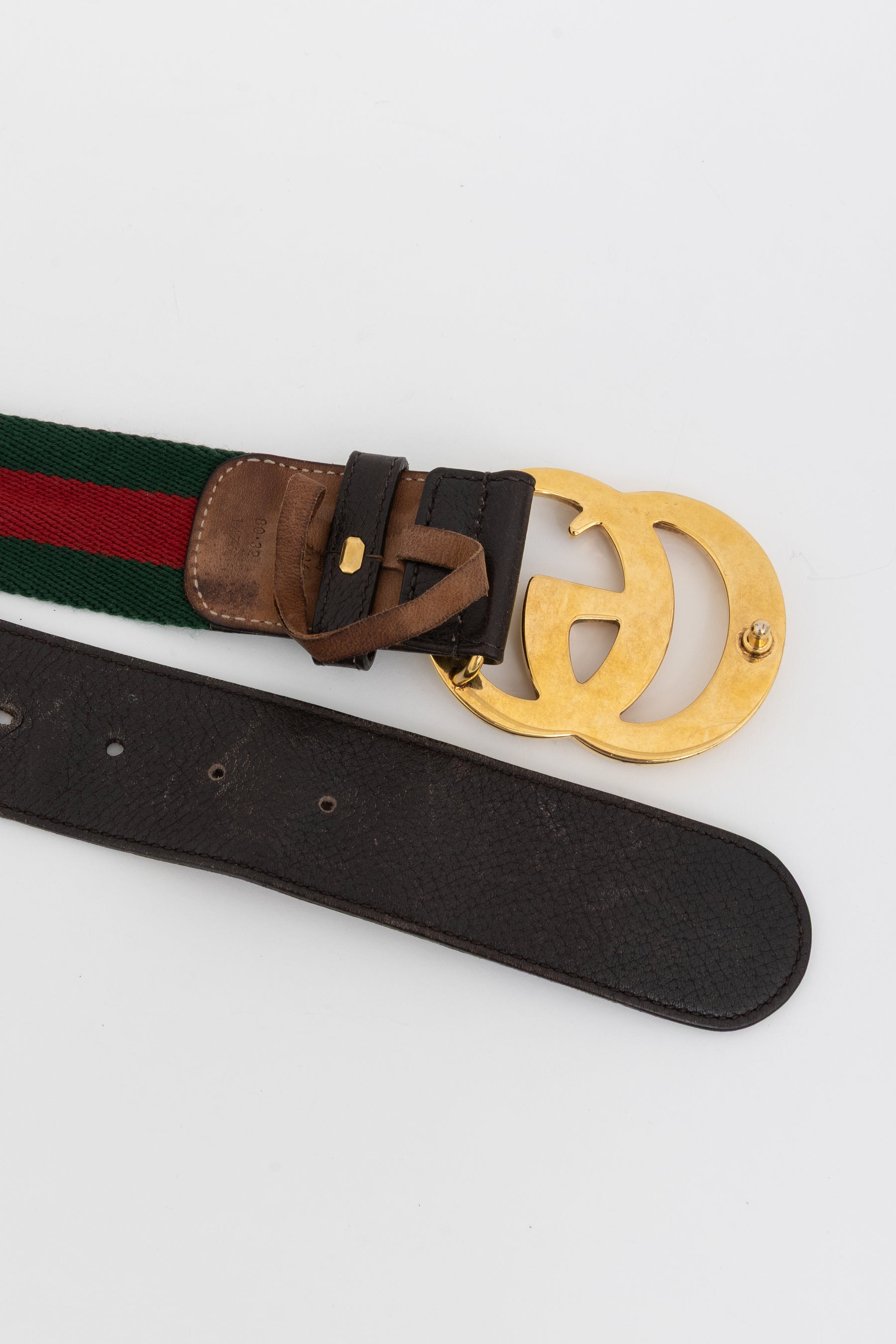 Web Accent Double G Belt