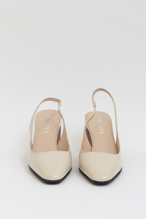 Block Heel Slingback Pumps