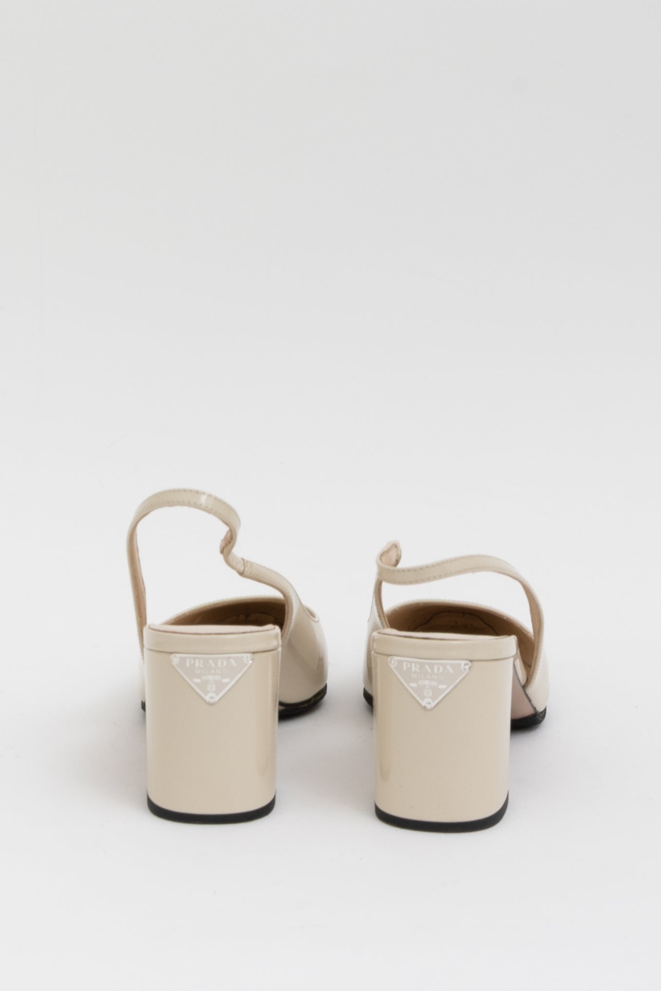 Block Heel Slingback Pumps