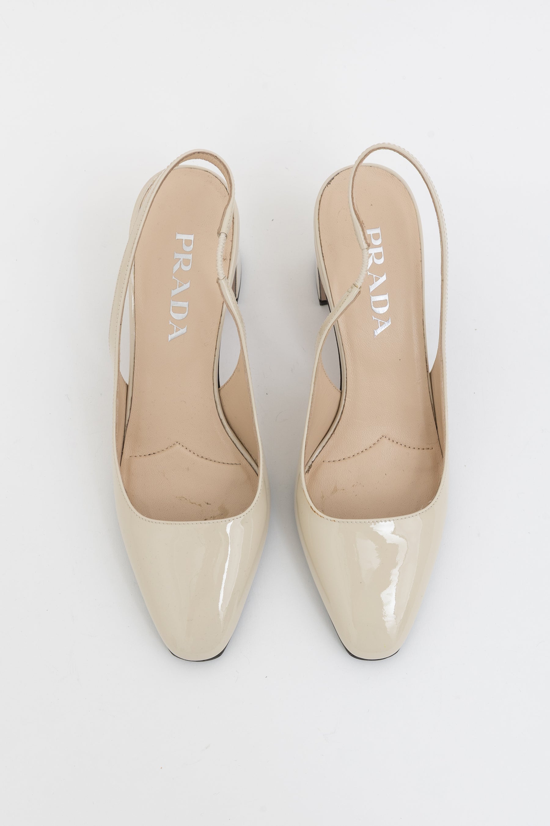 Block Heel Slingback Pumps