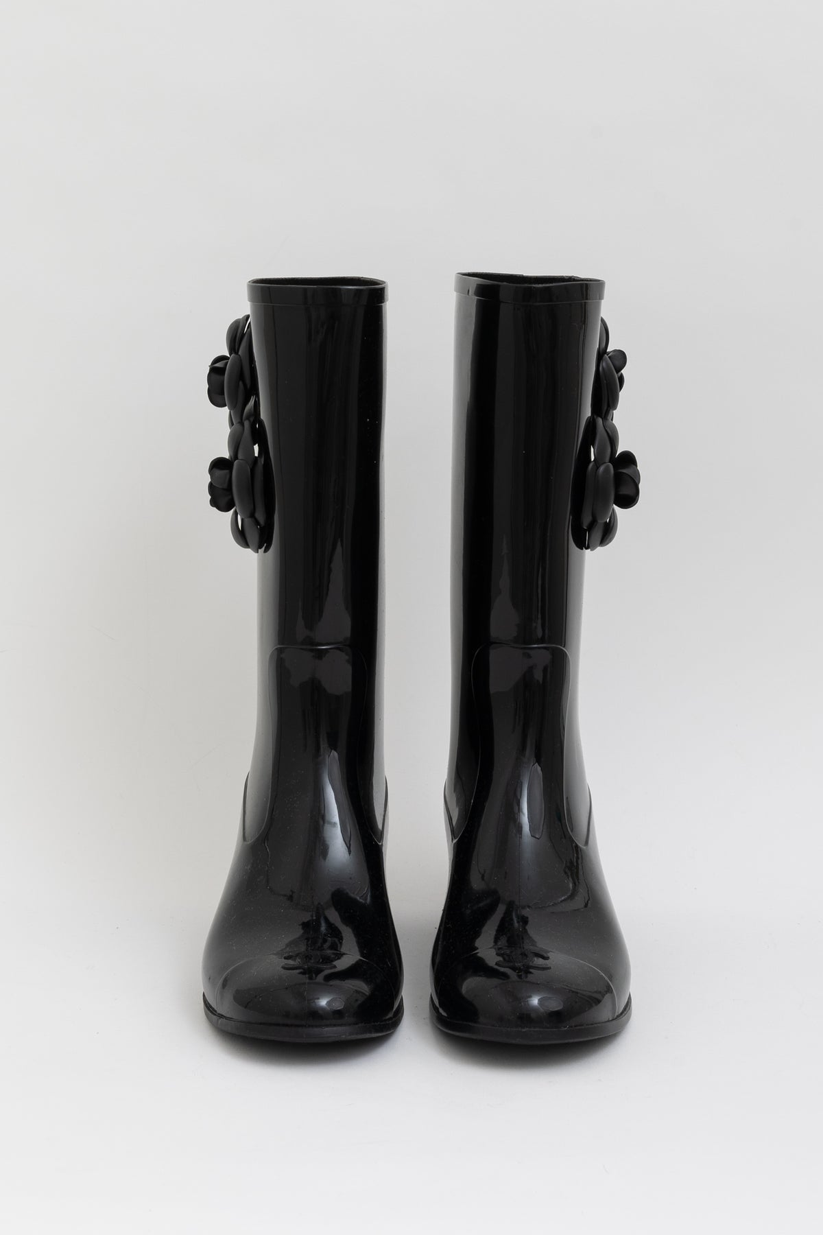Camellia Flower Rain Boots