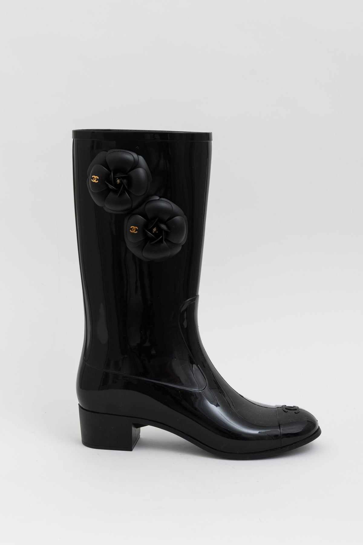 Camellia Flower Rain Boots