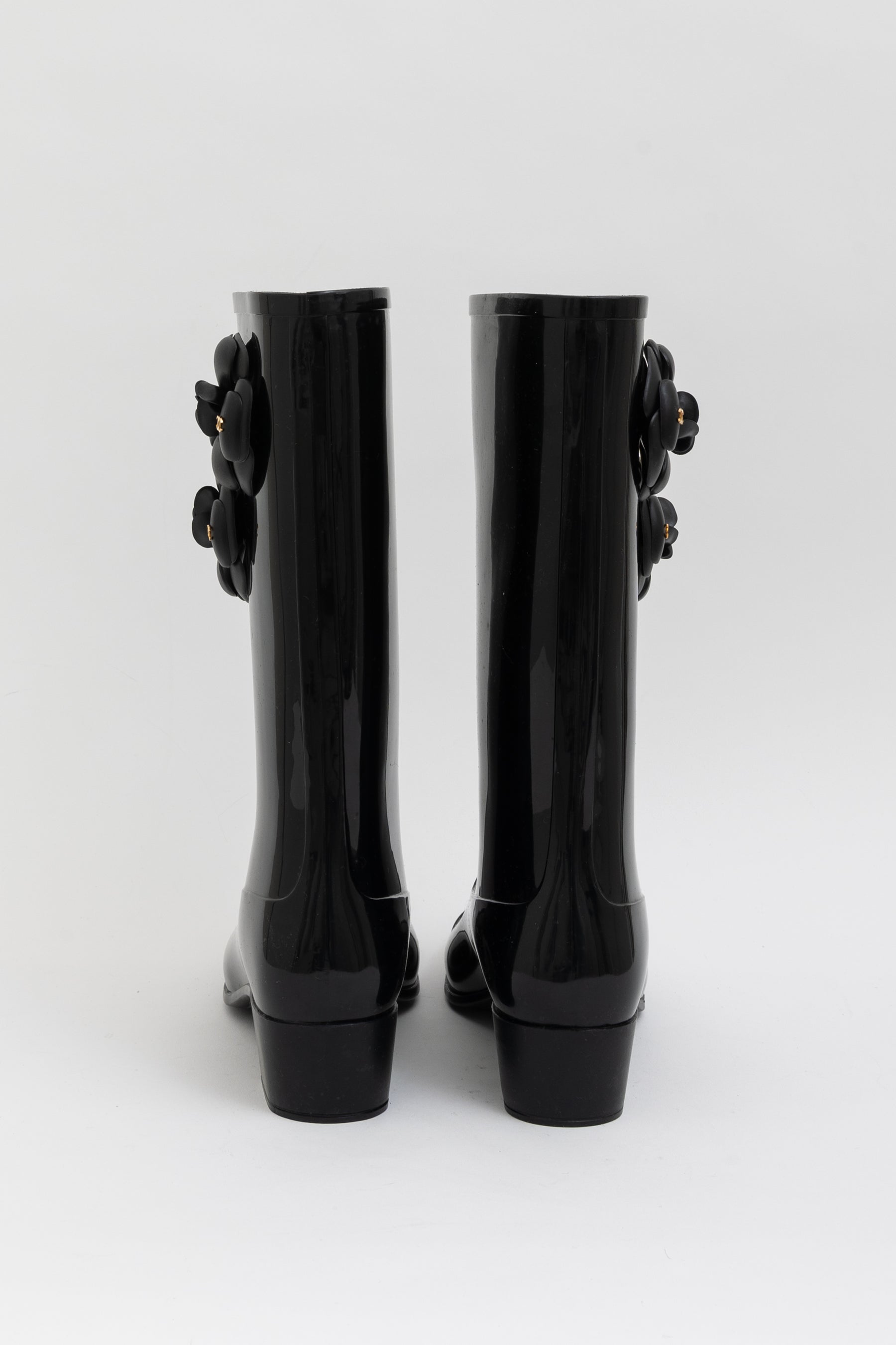 Camellia Flower Rain Boots