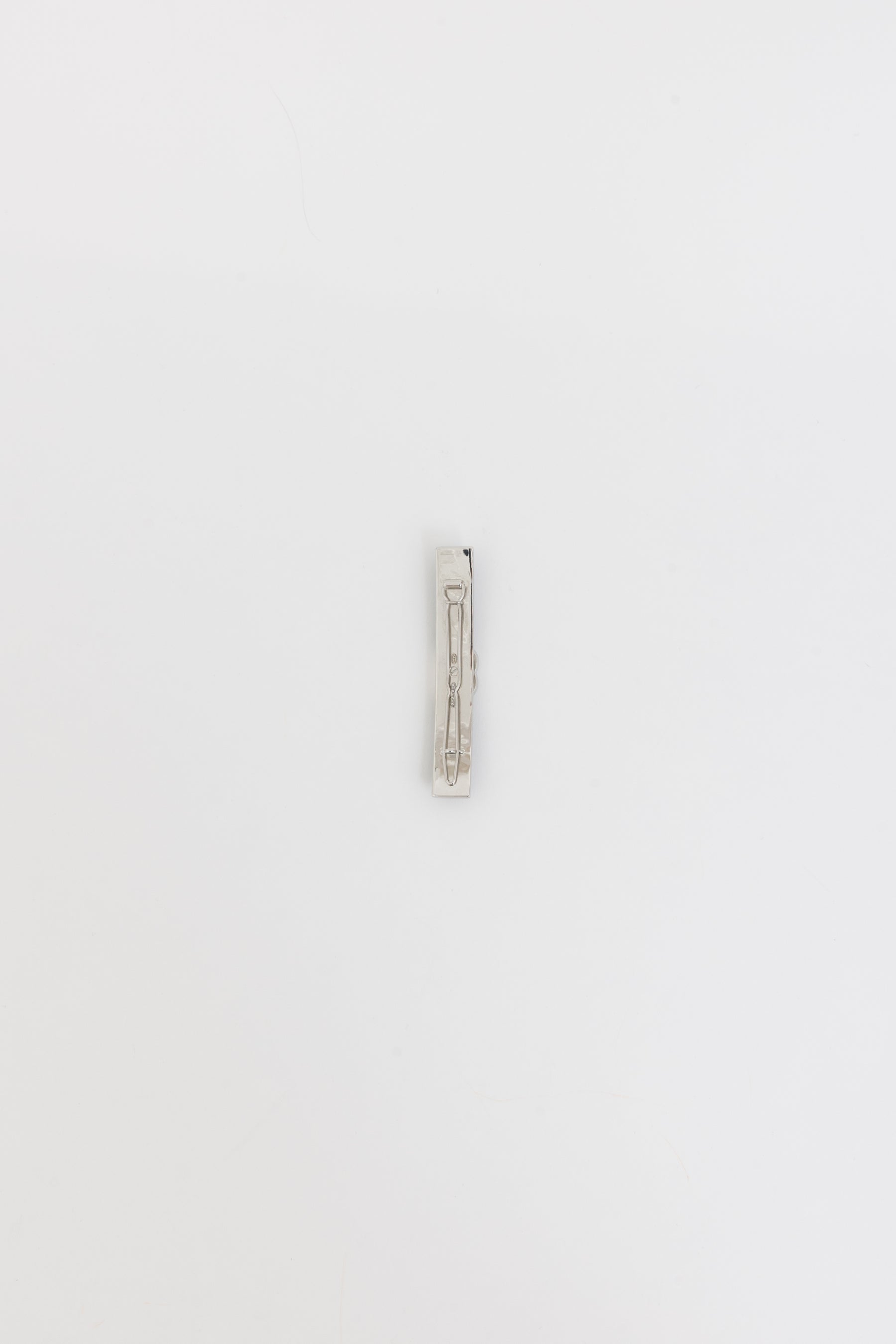 Denim Turnlock Hair Clip