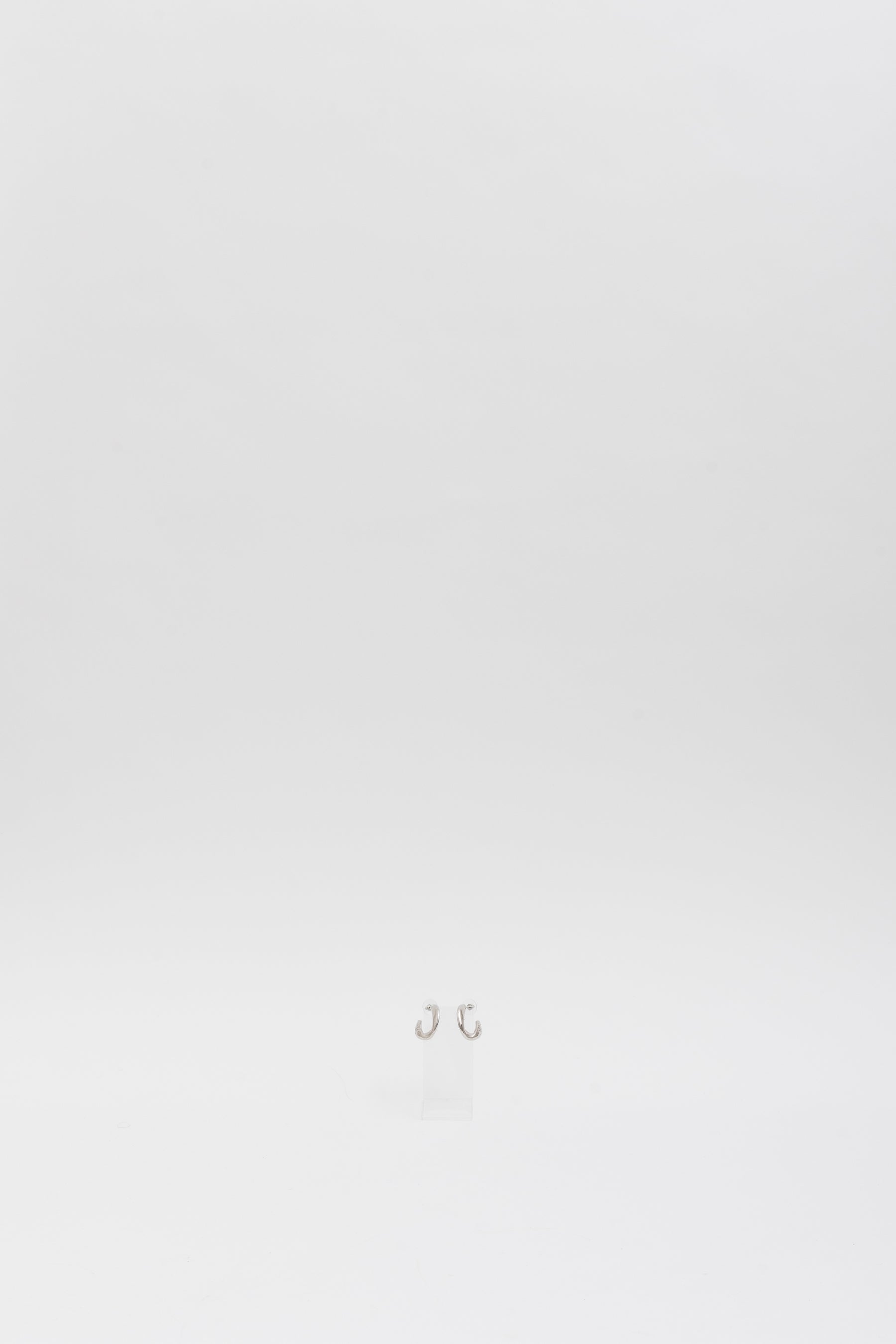 Logo Half-Hoop Earrings