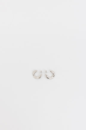 Logo Half-Hoop Earrings