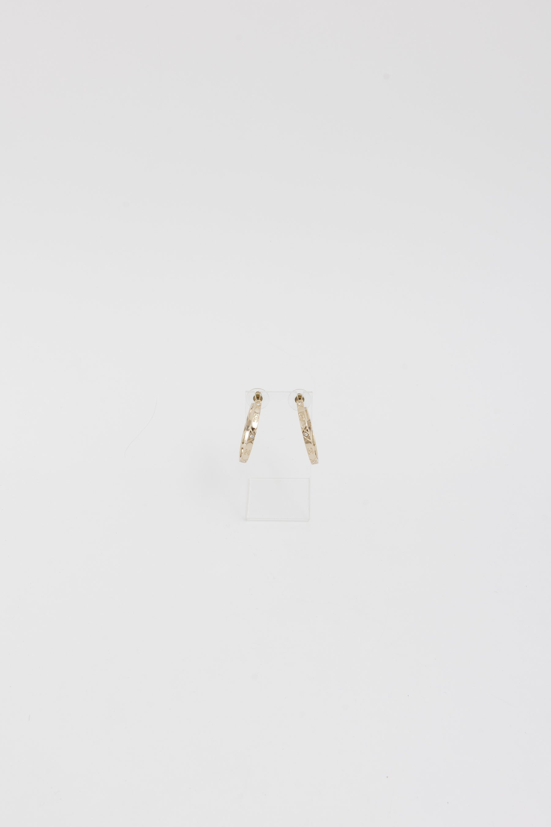Coco Mark Hoop Earrings