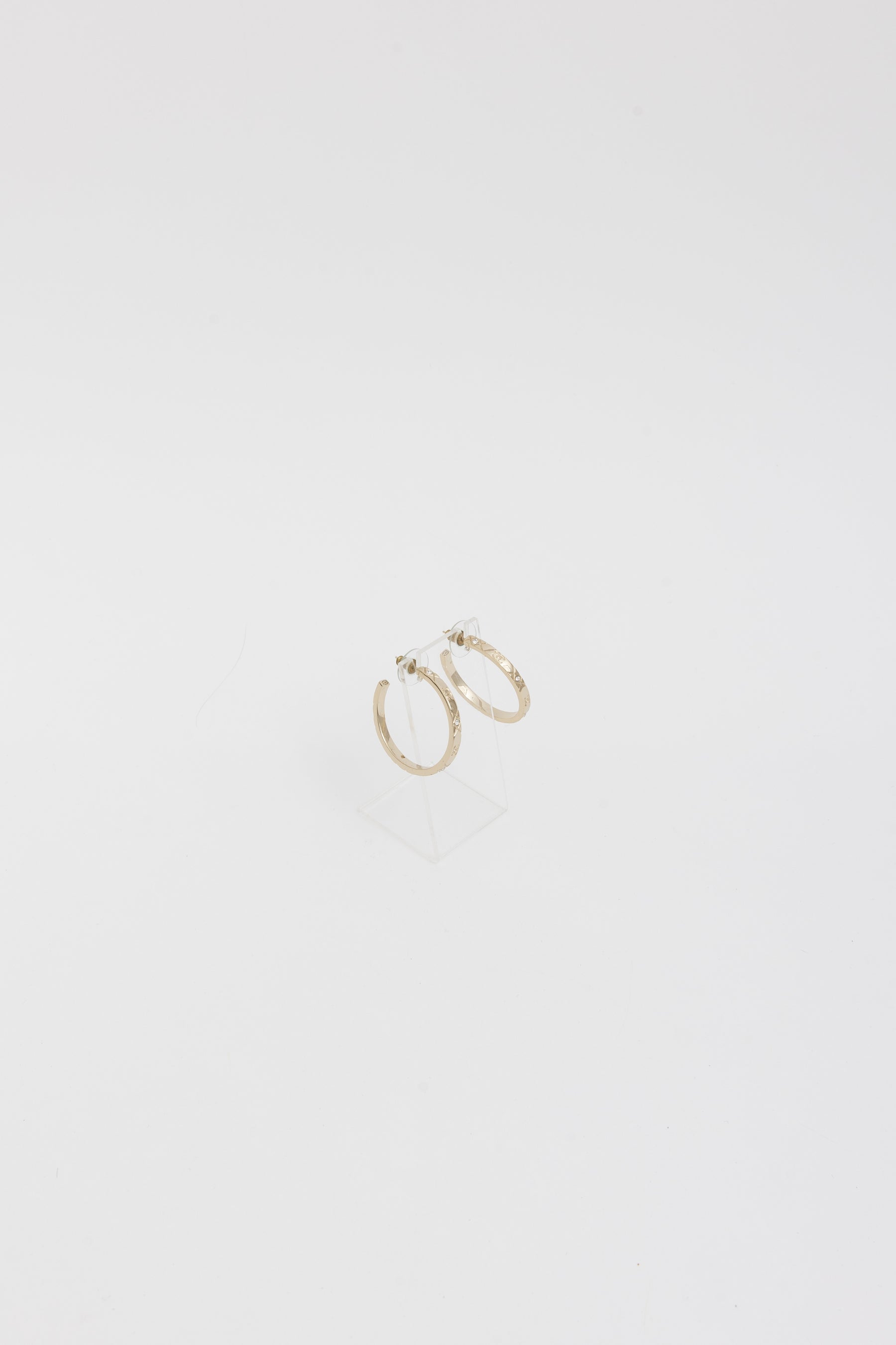 Coco Mark Hoop Earrings