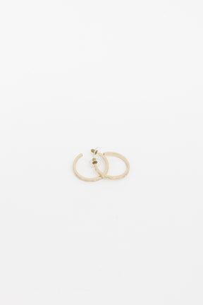 Coco Mark Hoop Earrings