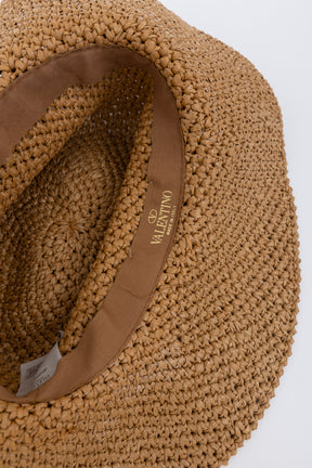 VLOGO Raffia Sun Hat