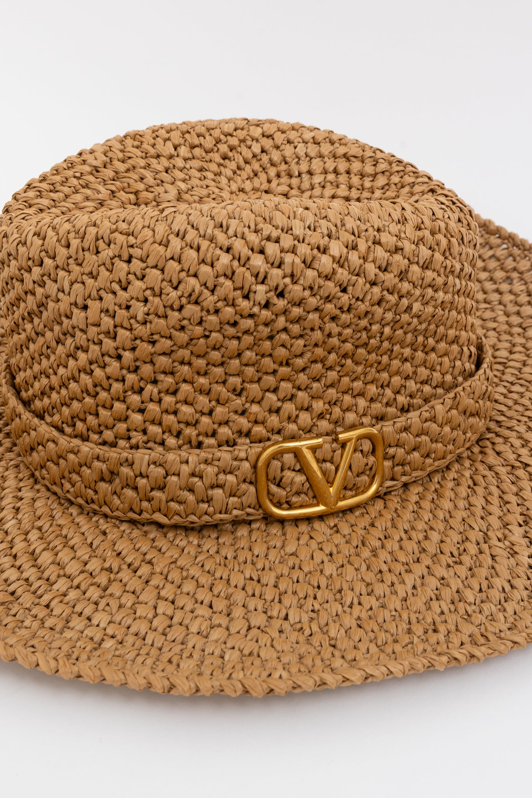 VLOGO Raffia Sun Hat