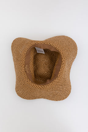 VLOGO Raffia Sun Hat