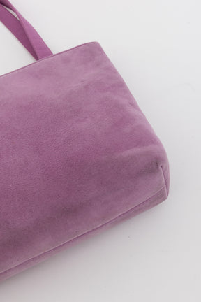 Suede & Silk Mini Tote