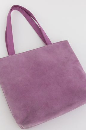 Suede & Silk Mini Tote