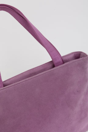Suede & Silk Mini Tote
