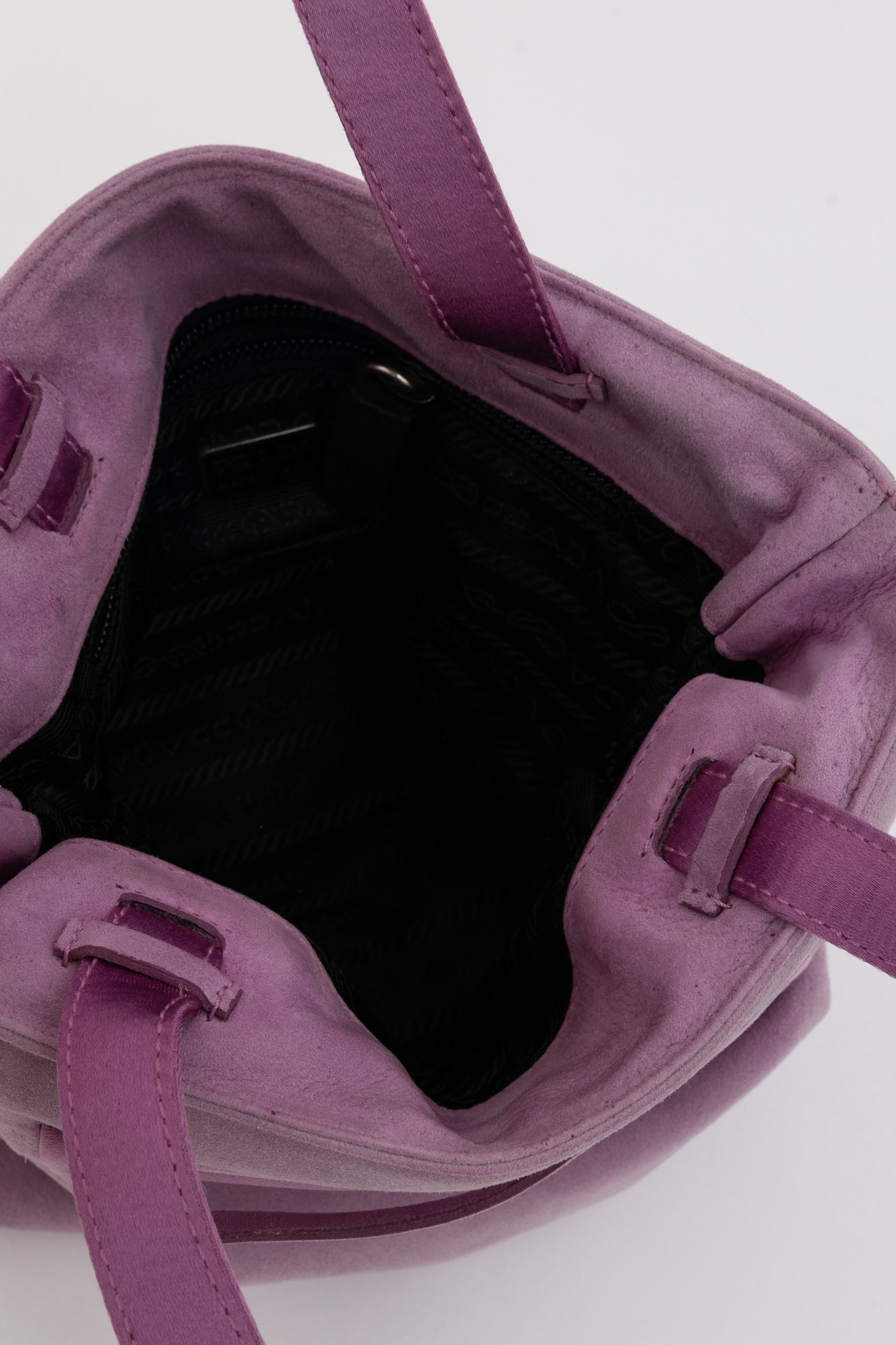 Suede & Silk Mini Tote