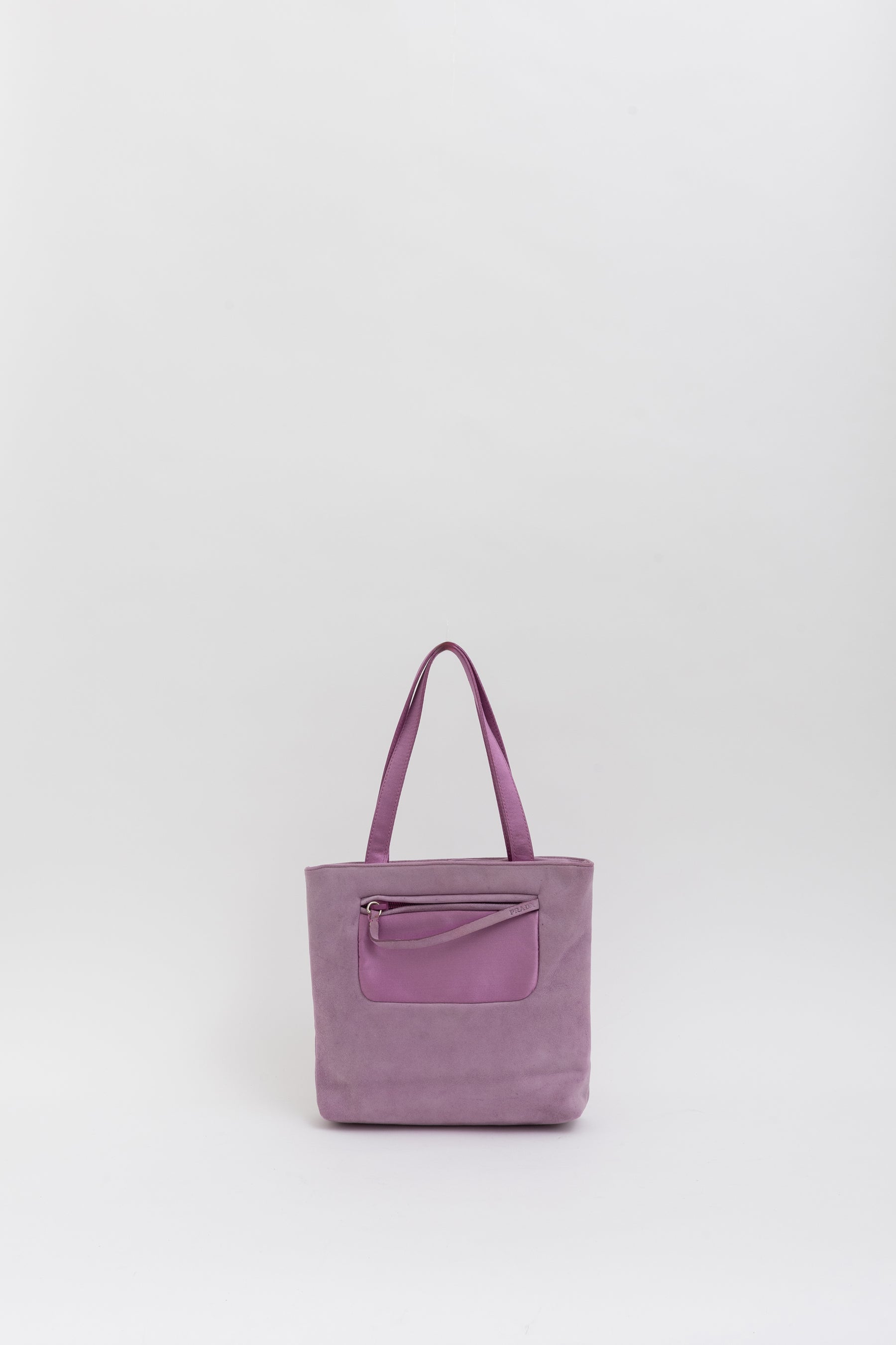 Suede & Silk Mini Tote