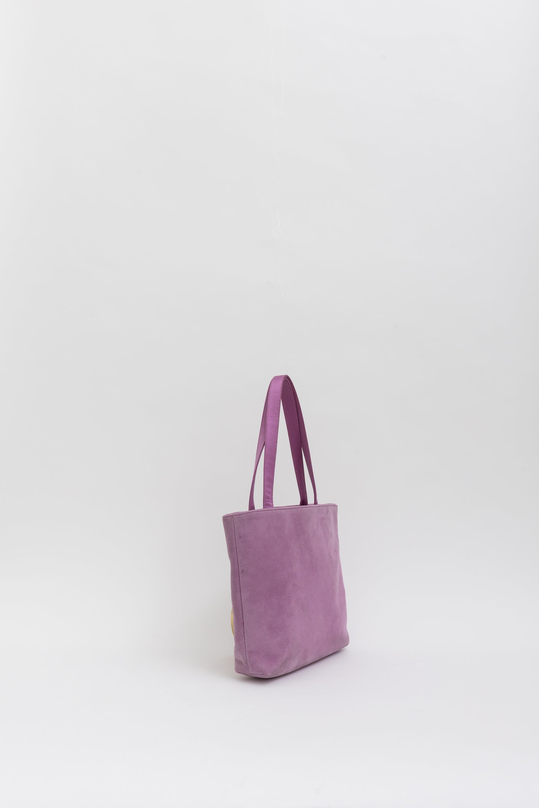 Suede & Silk Mini Tote