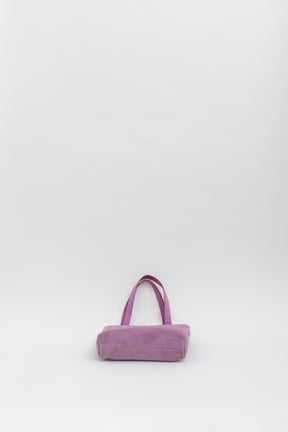 Suede & Silk Mini Tote