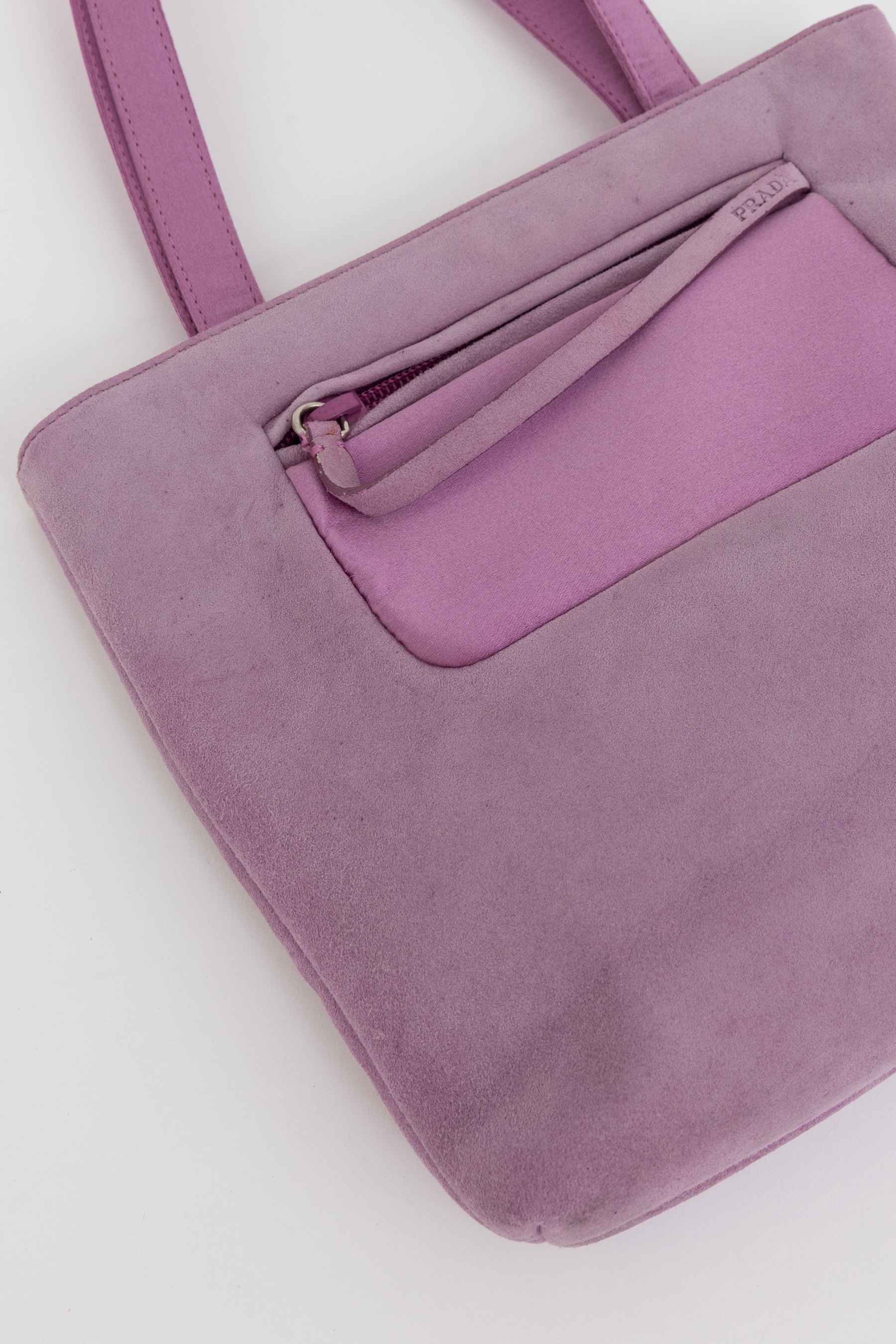 Suede & Silk Mini Tote