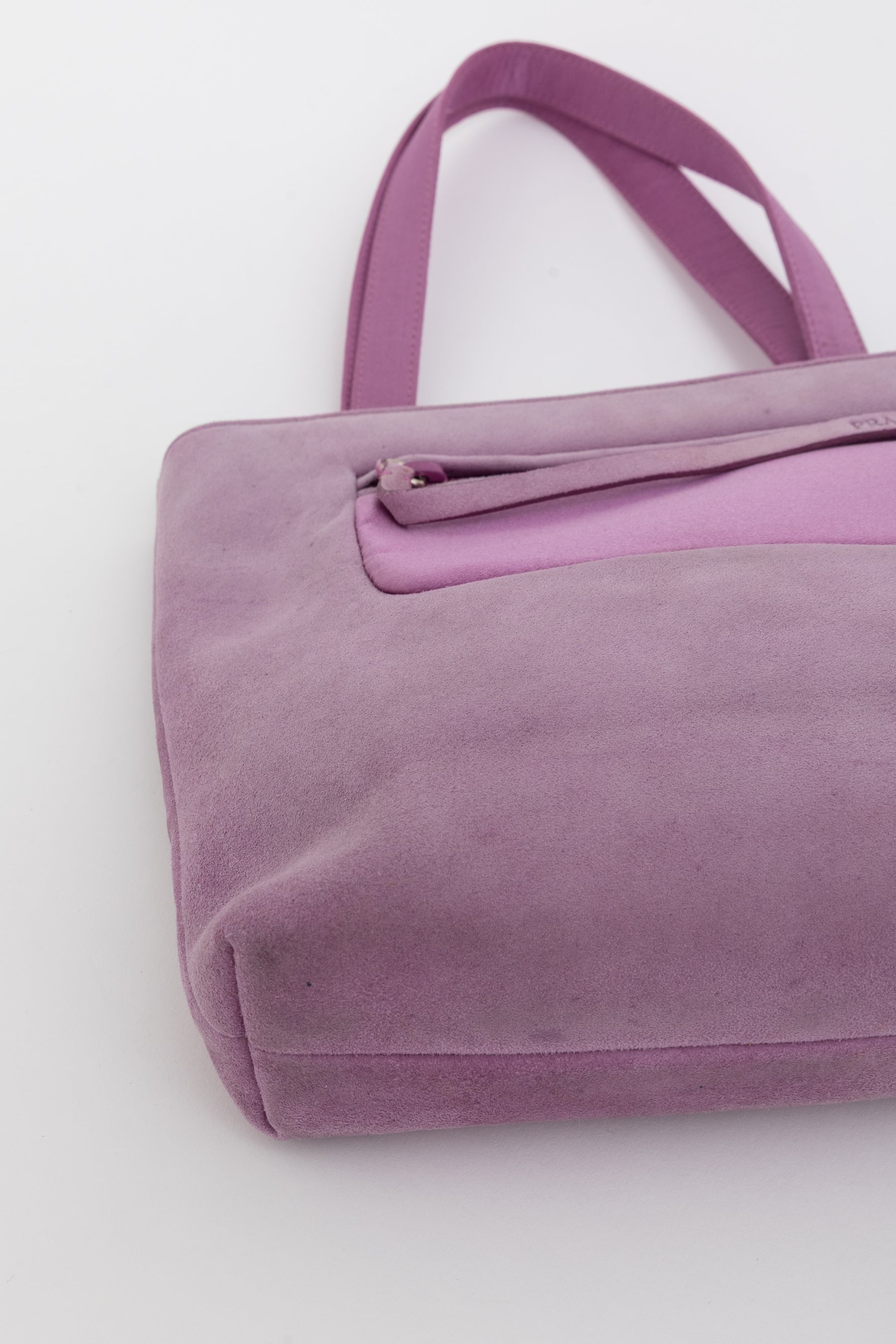 Suede & Silk Mini Tote