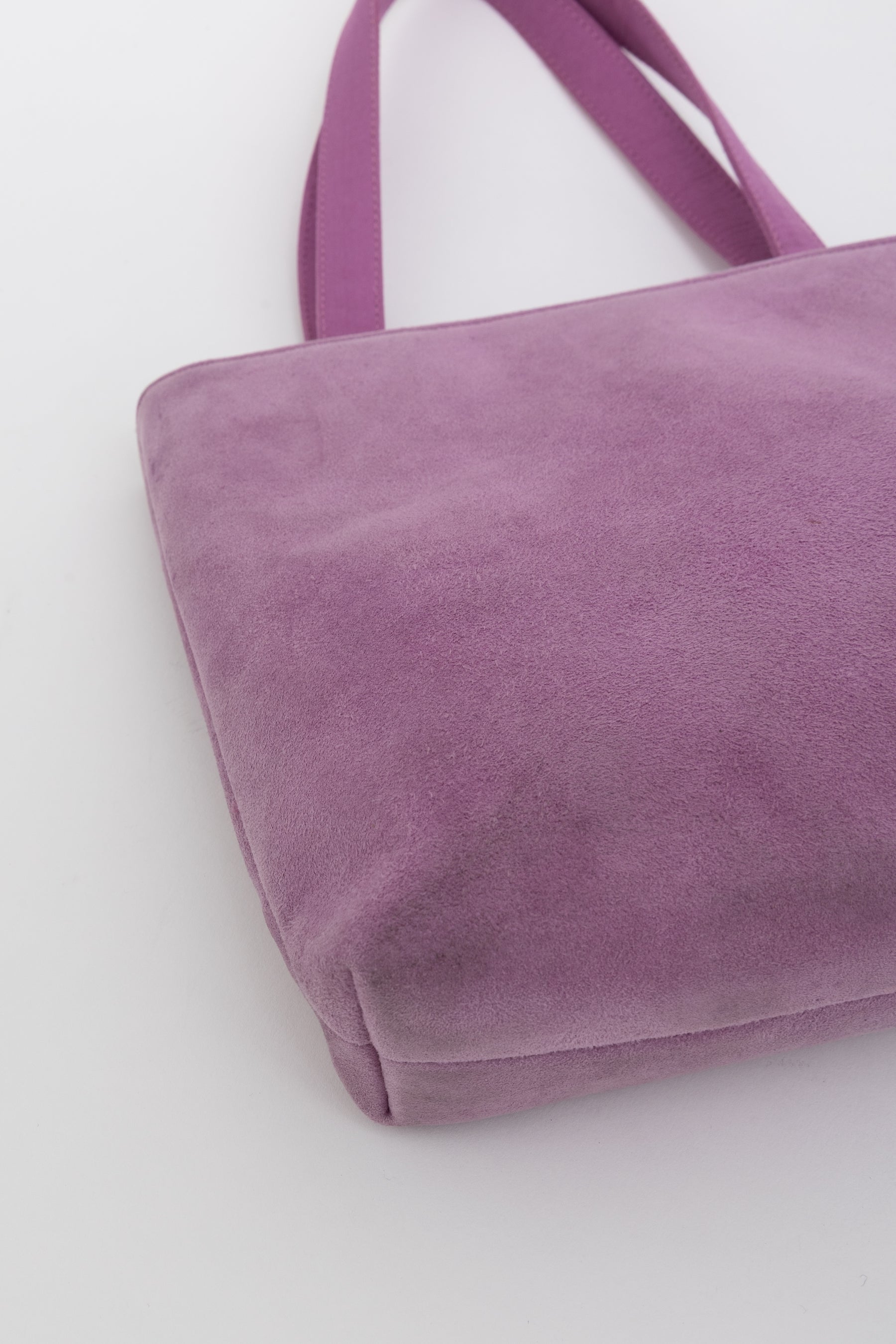 Suede & Silk Mini Tote