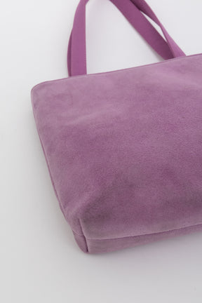 Suede & Silk Mini Tote