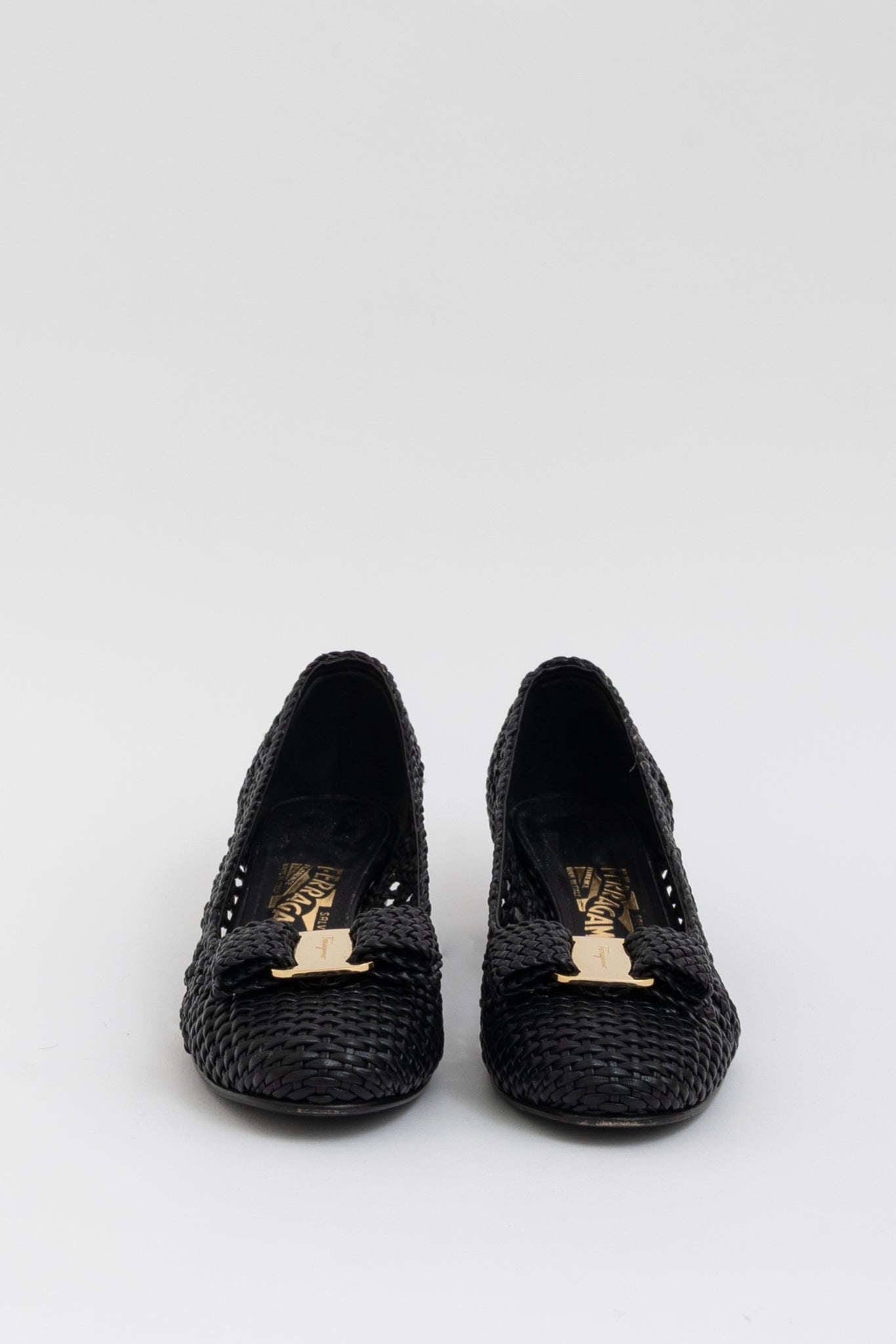 Macramé Vara Bow Pumps