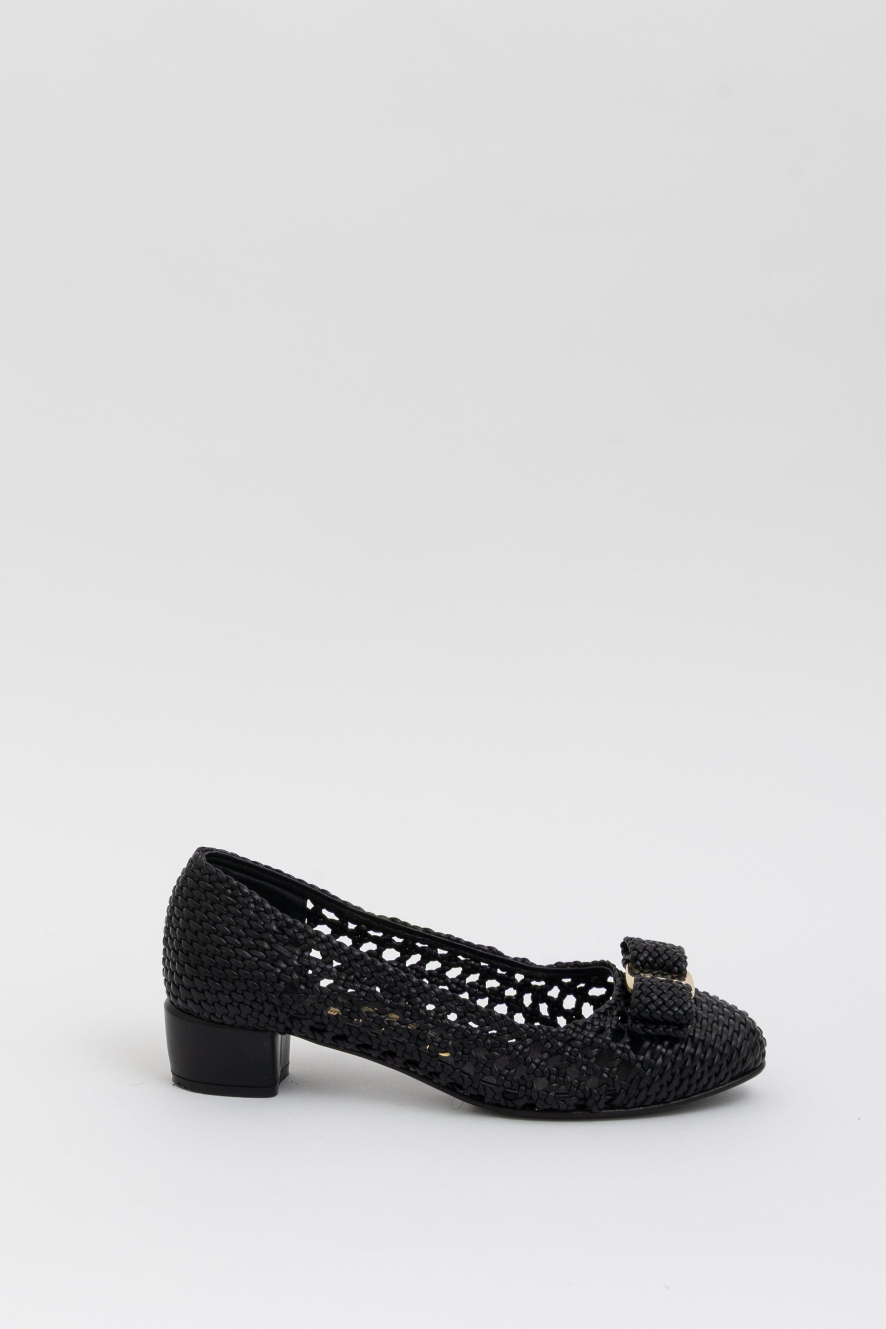 Macramé Vara Bow Pumps