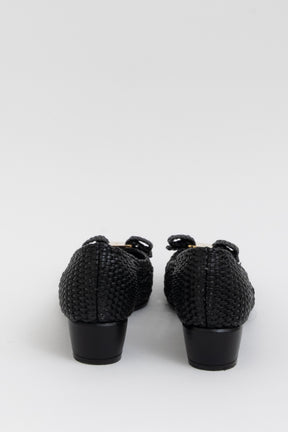 Macramé Vara Bow Pumps