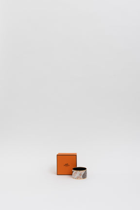 Wide Enamel Bangle