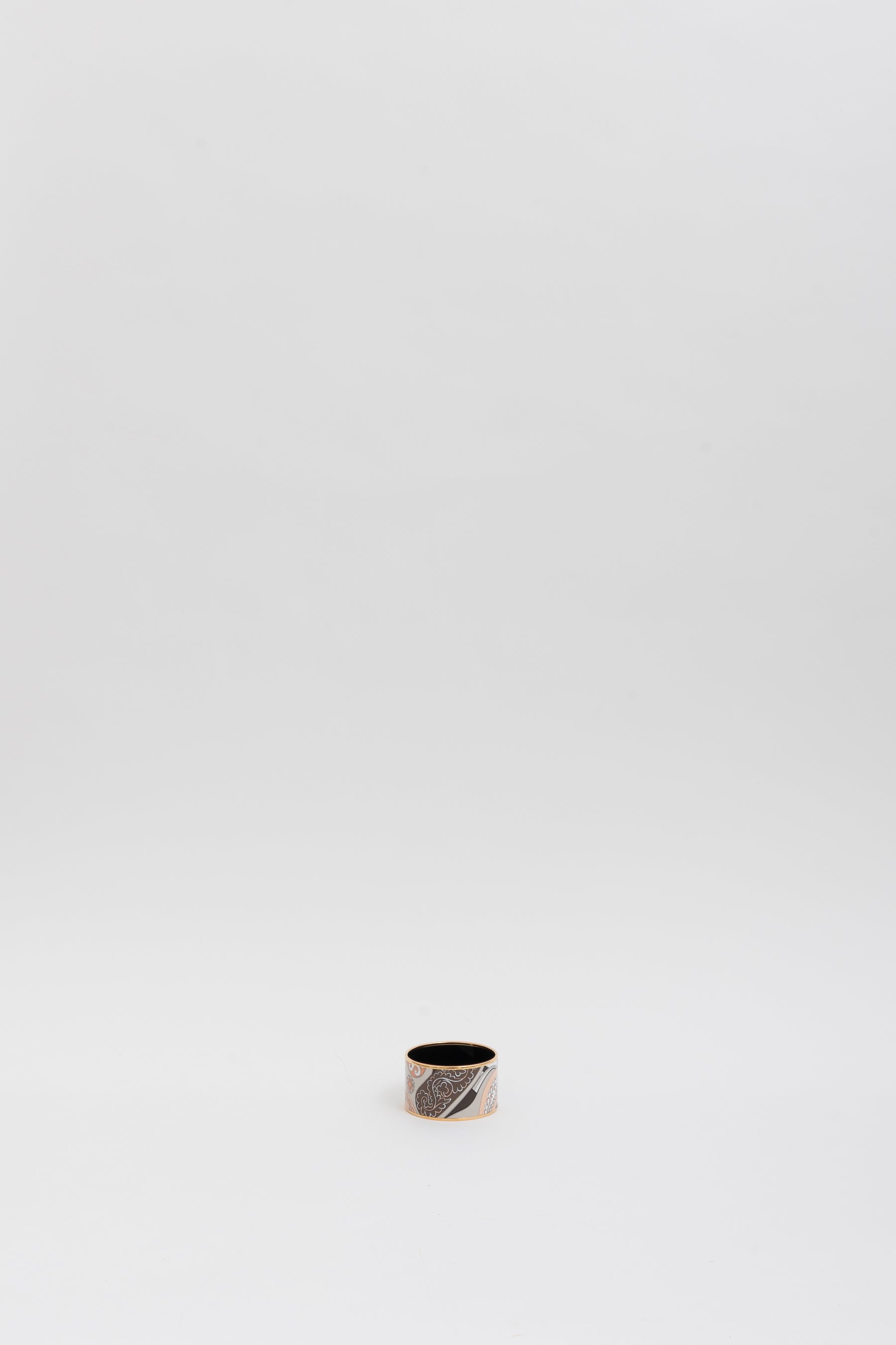 Wide Enamel Bangle