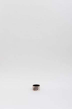 Wide Enamel Bangle