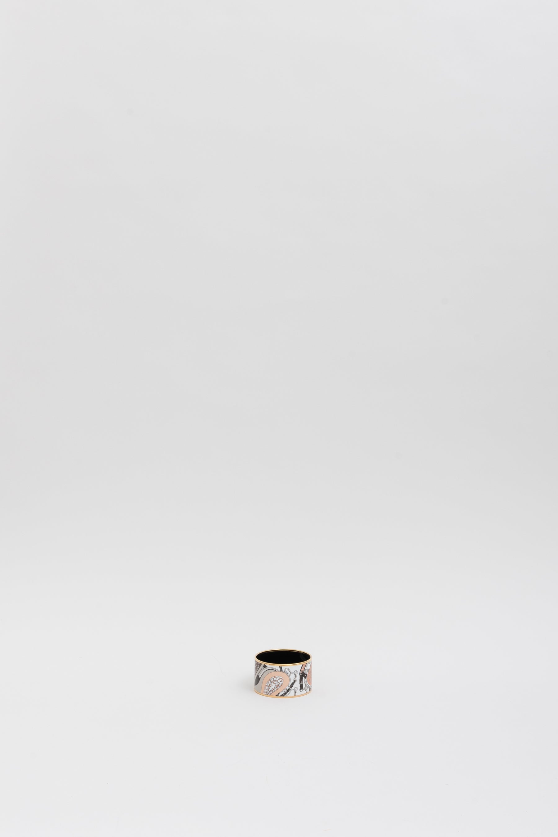 Wide Enamel Bangle