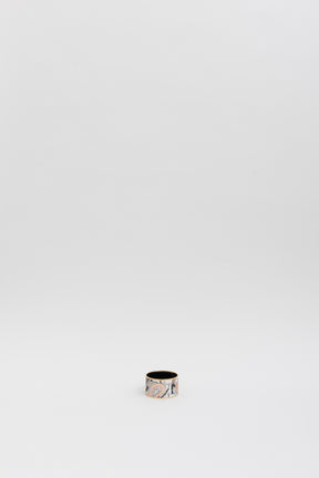 Wide Enamel Bangle