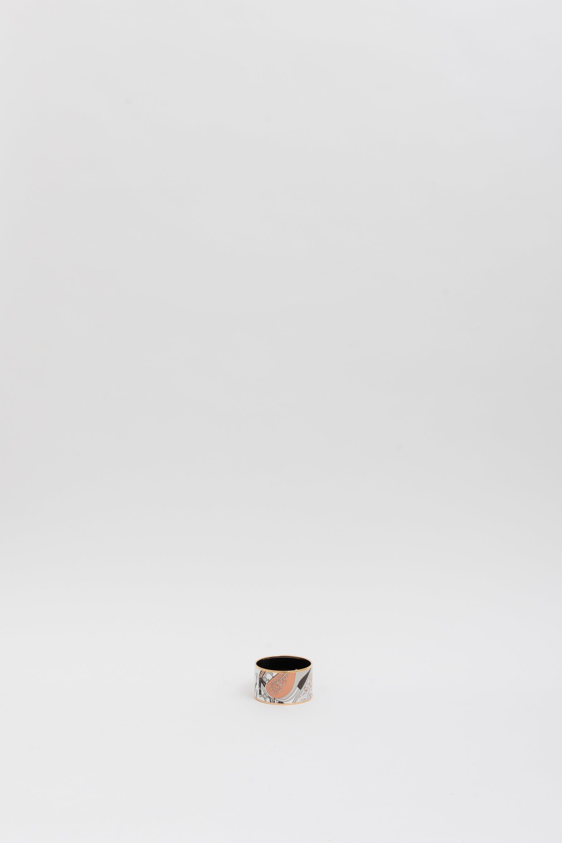 Wide Enamel Bangle