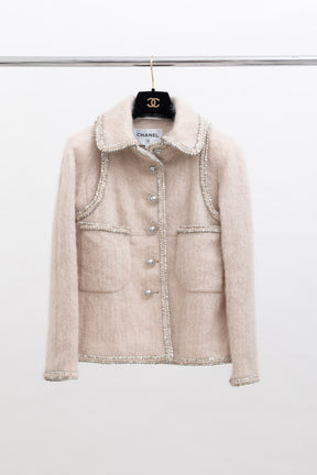 17A Mohair-Wool Jacket and Mini Skirt