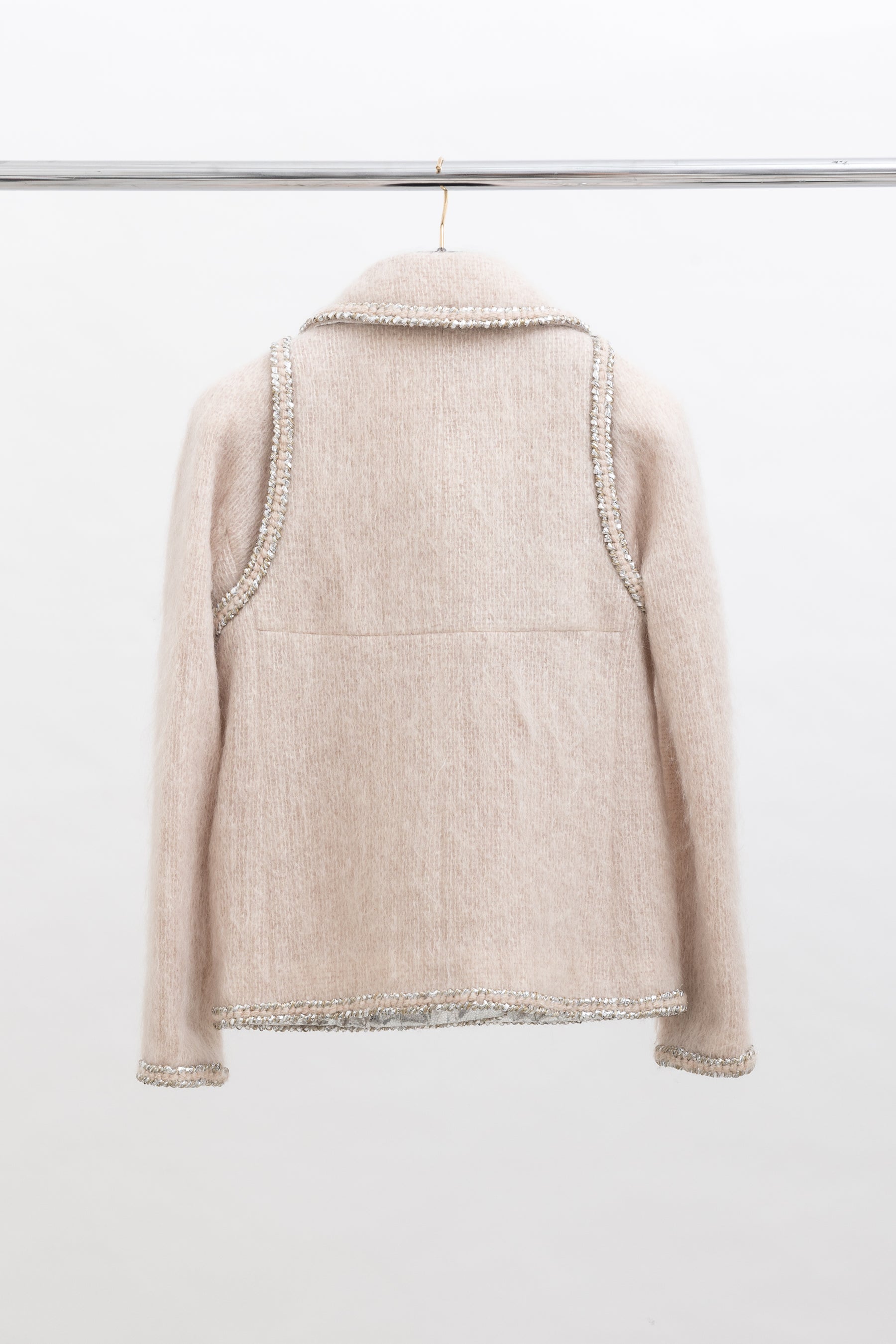 17A Mohair-Wool Jacket and Mini Skirt
