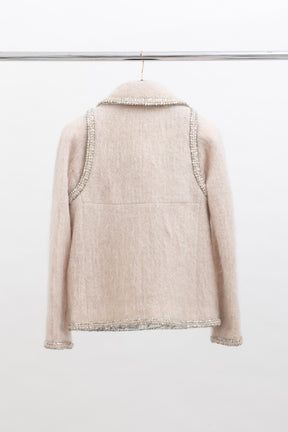 17A Mohair-Wool Jacket and Mini Skirt