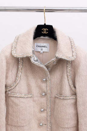 17A Mohair-Wool Jacket and Mini Skirt