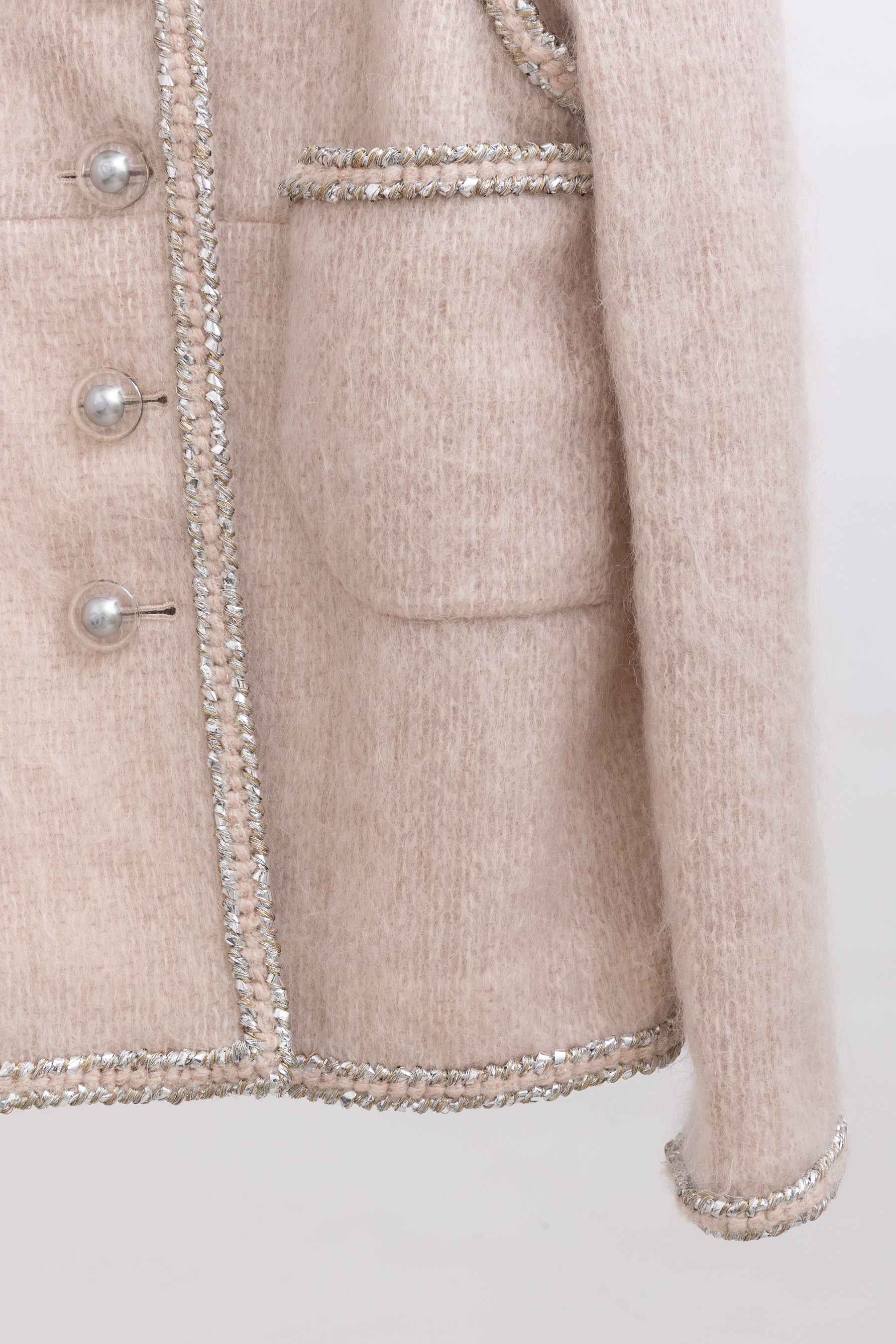 17A Mohair-Wool Jacket and Mini Skirt