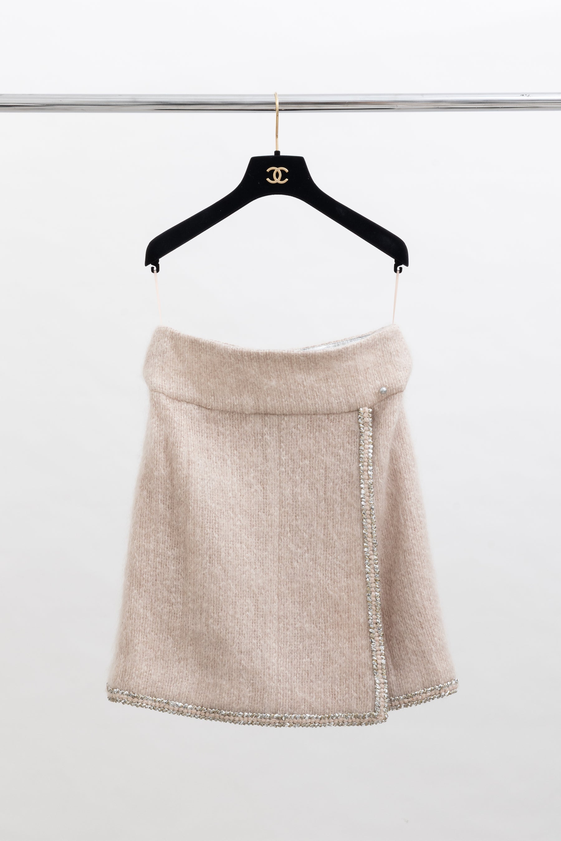 17A Mohair-Wool Jacket and Mini Skirt