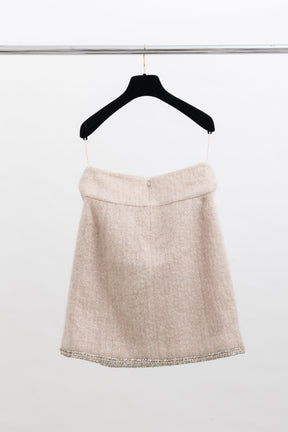 17A Mohair-Wool Jacket and Mini Skirt