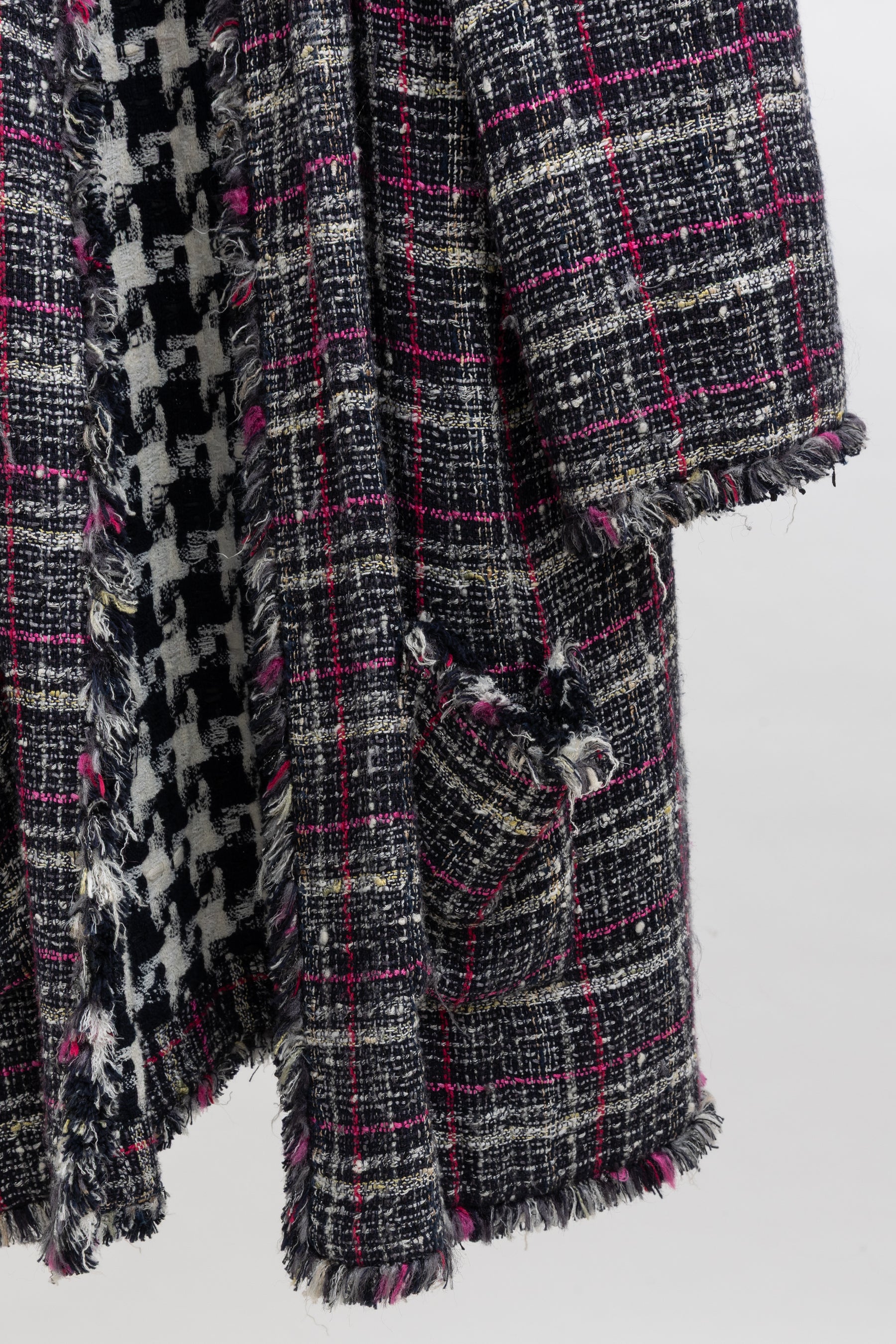 07P Reversible Tweed Coat