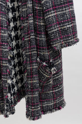07P Reversible Tweed Coat